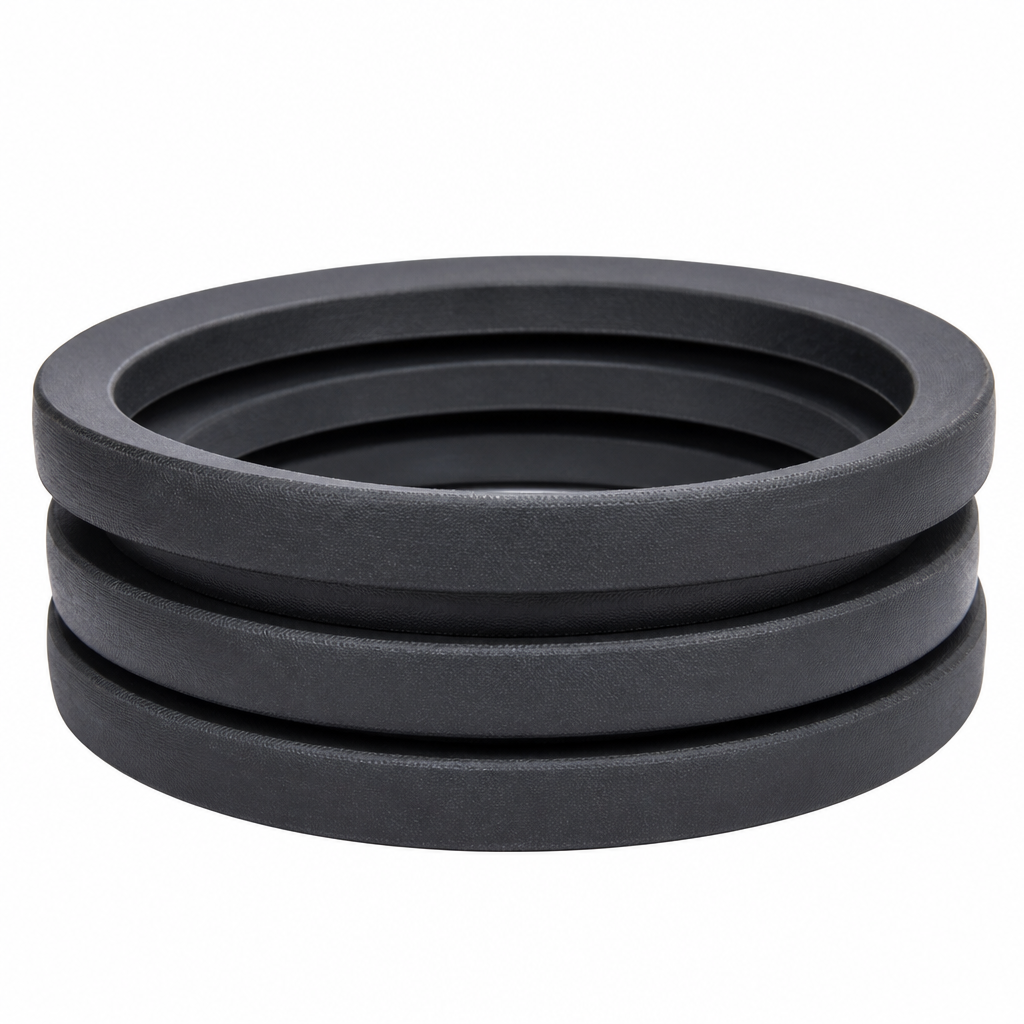 Coiled V-belts
