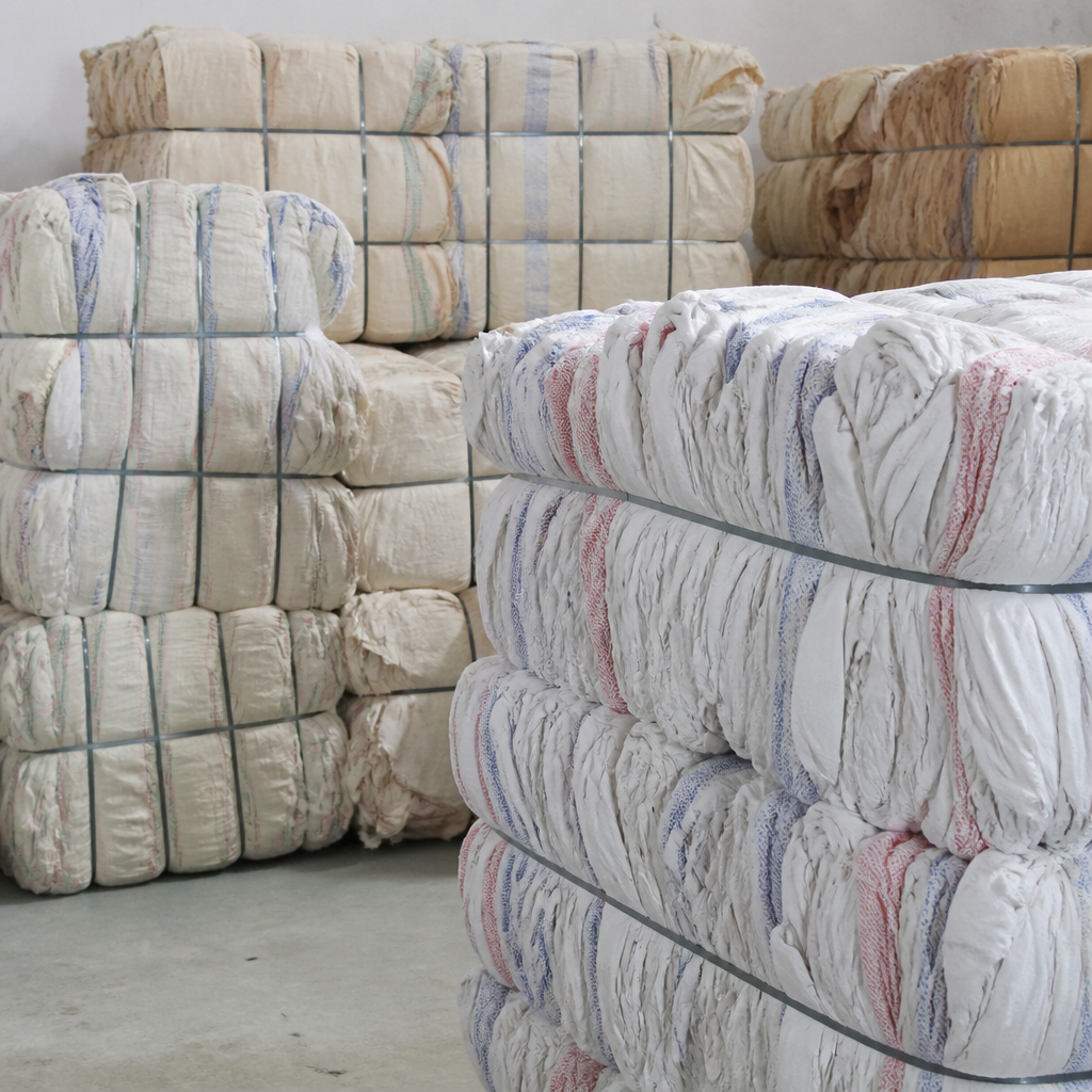 Old Dhoti and Waste Cotton Clothes