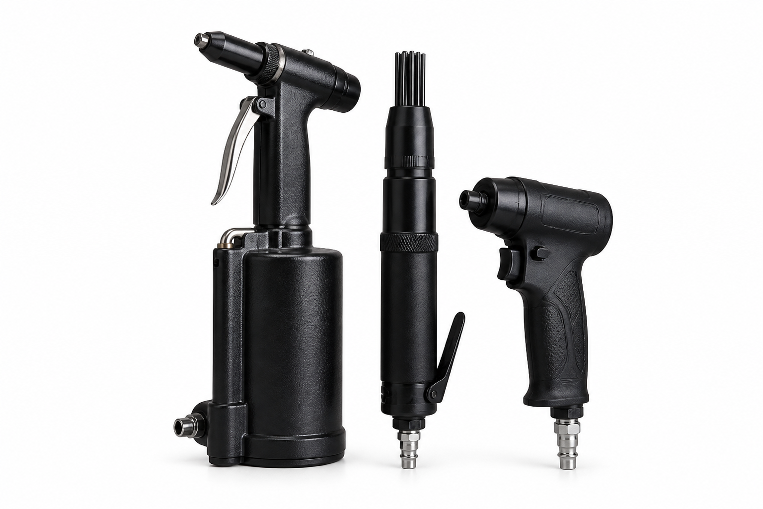 Riveter scaler and screwdriver
