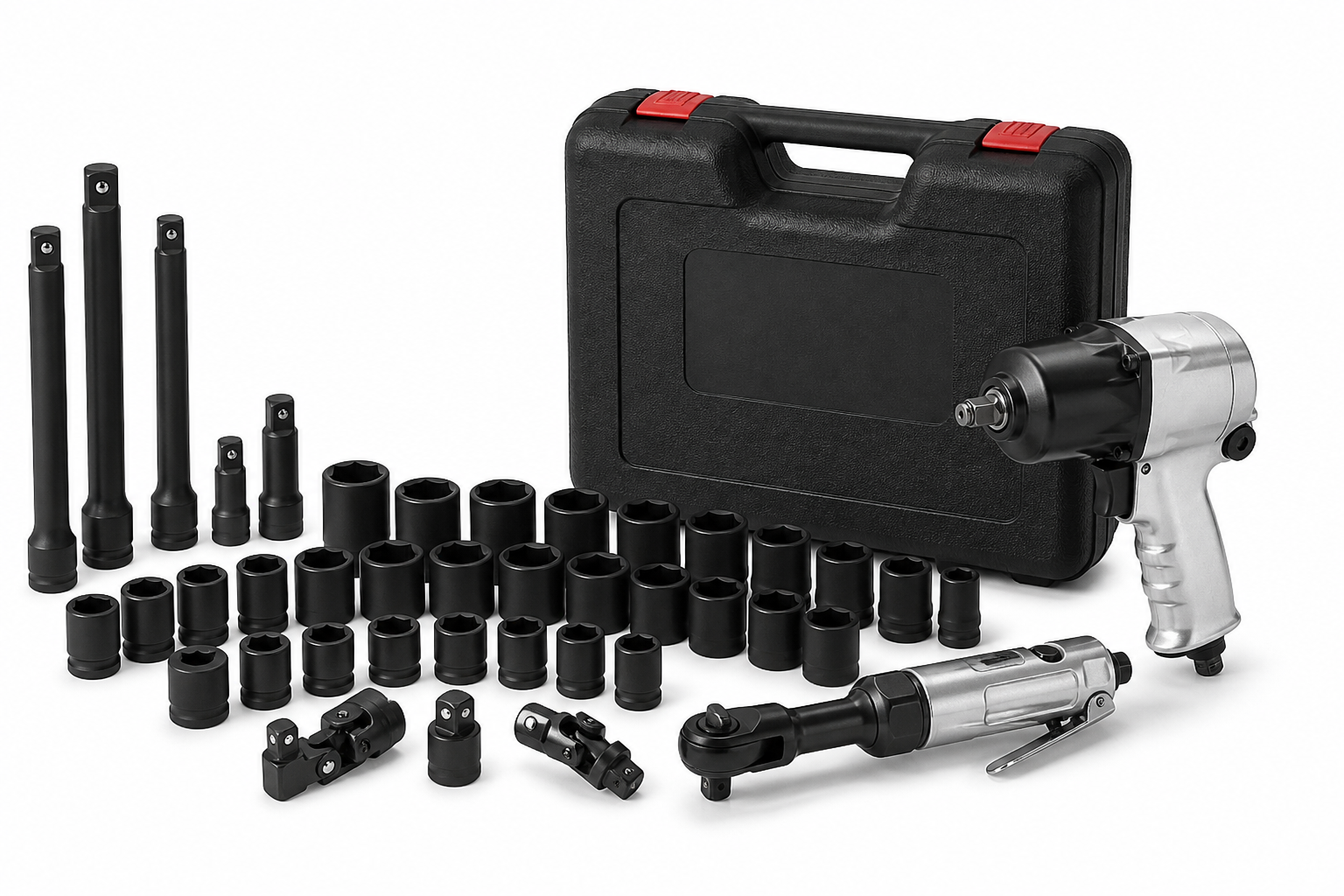 Impact sockets and wrenches