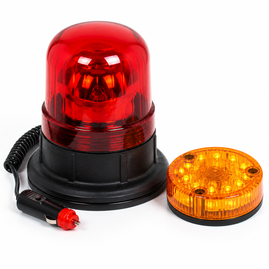 Revolving warning lamp